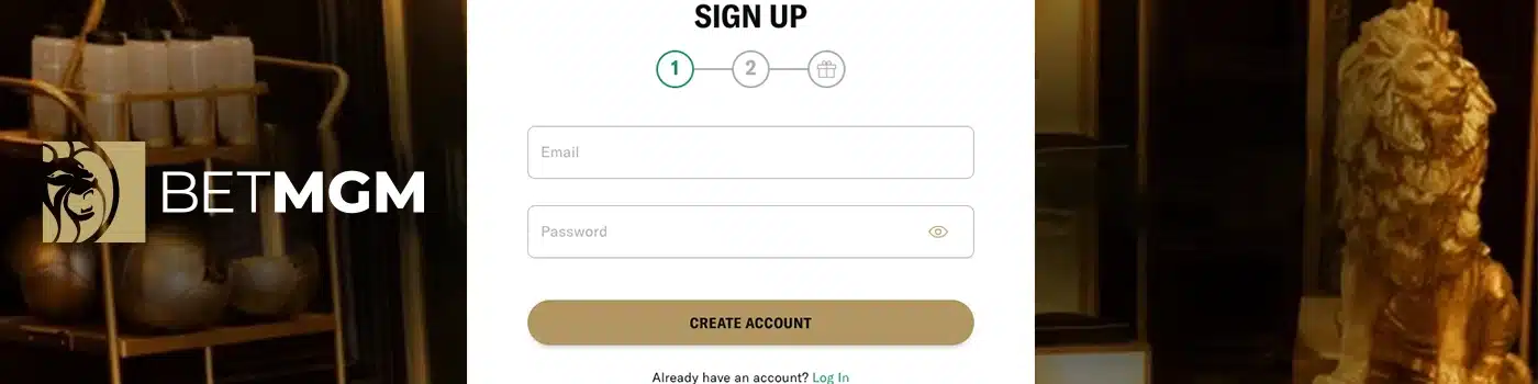 BetMGM Sports User Experience desktop banner